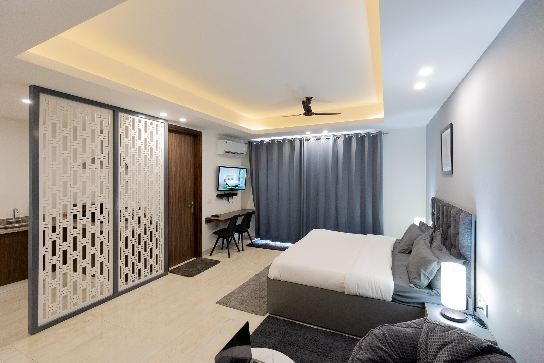 Choice of twin or single occupancy