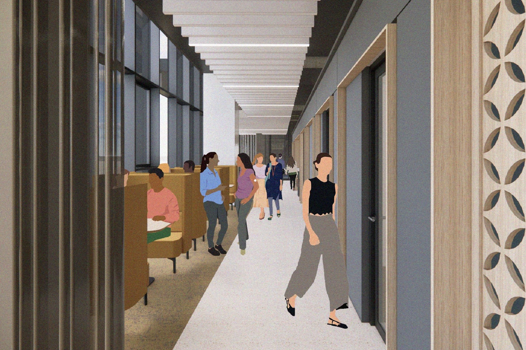 The Student Hub is the heart of campus