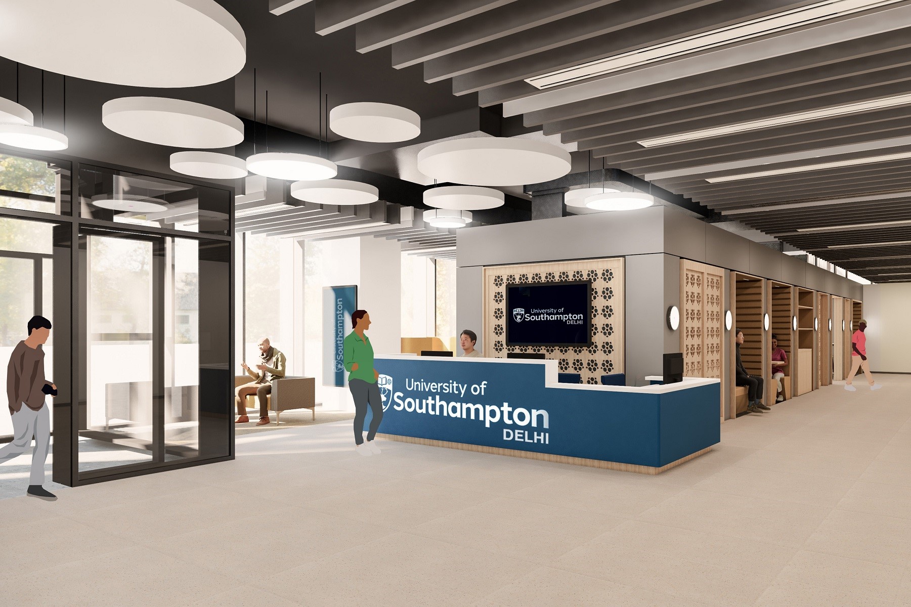 A warm welcome for visitors