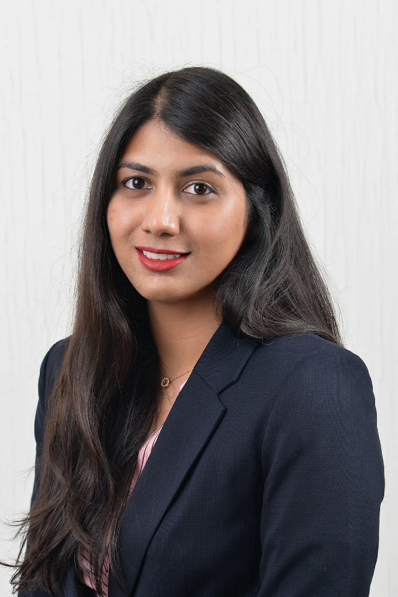 A headshot of Aparna Pasumarthy