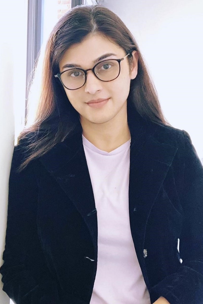 A headshot of Samiya Khan