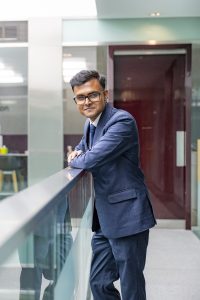 Profile shot of Dibyayan Ghosh