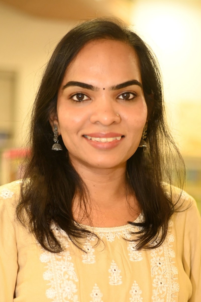 Profile shot of Anupama Saini